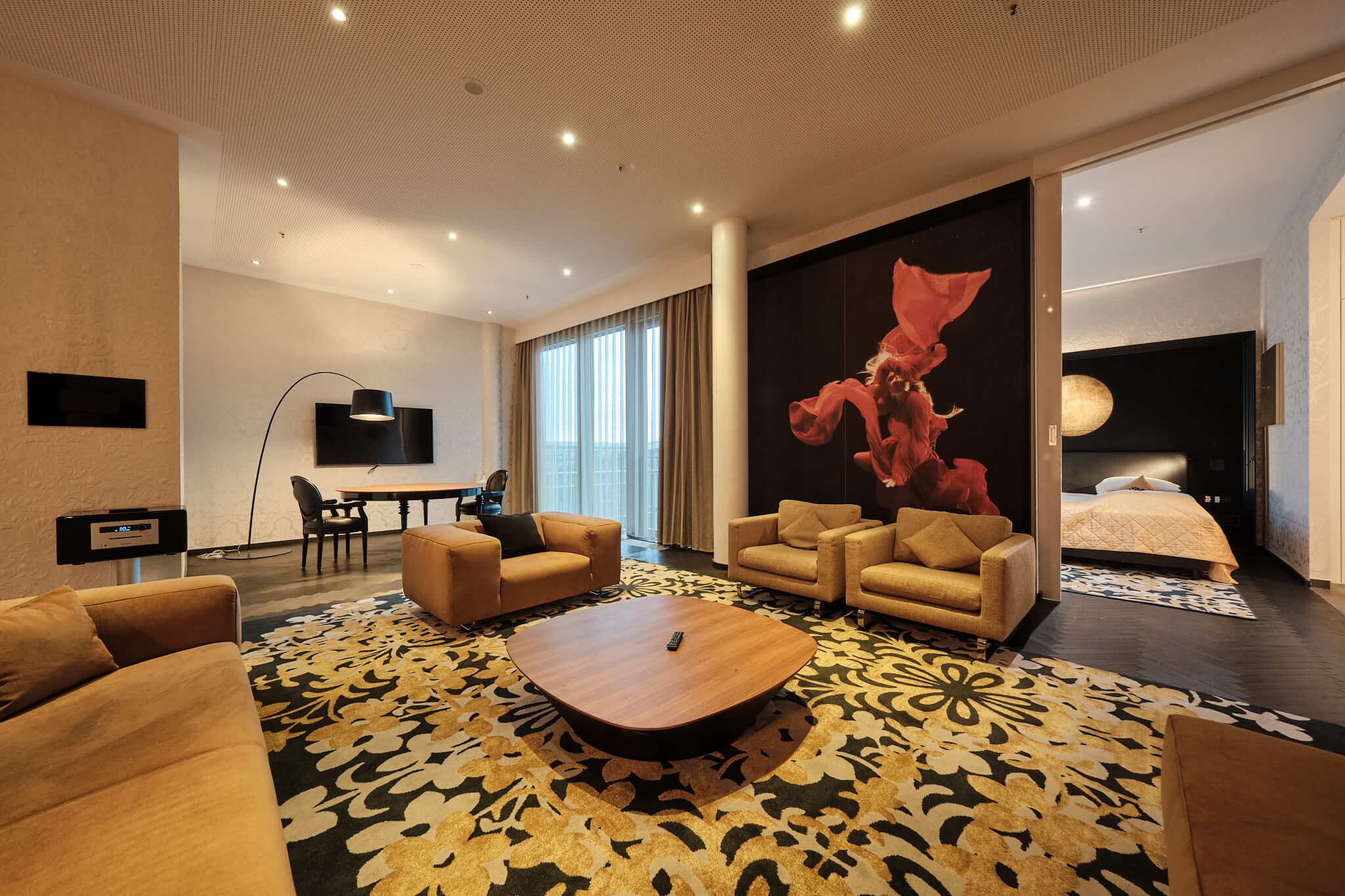 kameha hotel bonn princess suite wonraum